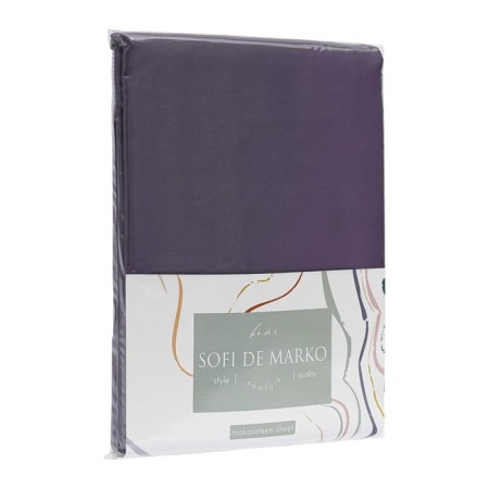 Sheet, size 180x230 cm, lavender color-1