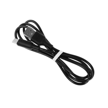 Hoco X25, Type -C cable - USB, 3 A, 1 m, PVC braid, black-3