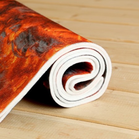 Rug-lane for the bath "Coals", 50 x 150cm-3