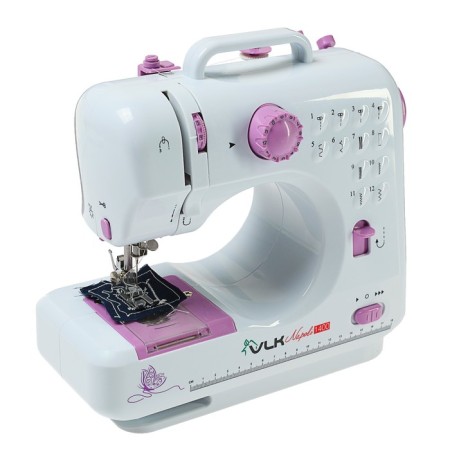 Sewing machine VLK Napoli 1400, 12 operations, 4haa/from the network, white-pink