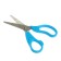 Scissors 14 cm, plastic handles, in a cardboard box, a mix