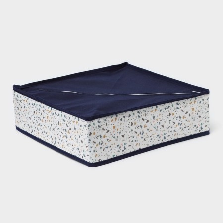 Organizer for storing linen of the Dolyan "Marmelad", 24 cells, 30 × 30 × 10 cm, white color-4