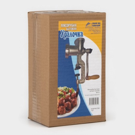 Manual meat grinder "Uralochka", cast iron-10