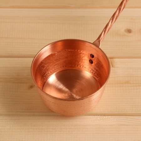 Copper bucket, 0.2l, with a handle-9