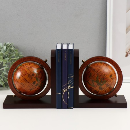 Book holder tree "Globes" set 2 pcs 16.3x9.8x17.5 cm