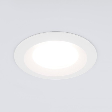 Interceptible Lamp Elektrostandard, Dial, 77x77x25 mm, GU10, white color