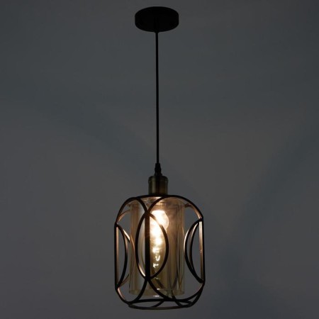 Lamp Bayerlux 88329/1 E27 40W Black 14.5x14.5x29-129 cm-3