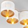 Tago chandelier, 4x60W E27, white color