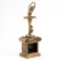 Table fireplace watches "Ballerina", 11 x 18.5 x 31 cm, gold