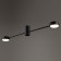 Freya FR5363CL-02B1 TACTIC, 680x80x90 mm ceiling lamp, GX53, 2x16W, black color
