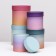 A set of round gift boxes 5 in 1 “gradient 2”, 20 × 20 × 20–13.5 × 13.5 × 13.5 cm