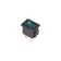 Klavima switch 250V 6A (4C) On -OFF Green with Mini backlight (RWB-207, SC-768) Rexant