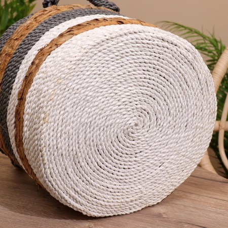 Wicker basket 30x30x35 cm-4
