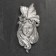 Suspended decor "Venetian mask No. 3" 32x15cm, bronze