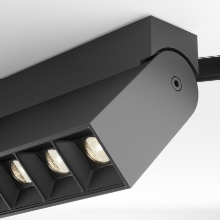 Track lamp Technical TR015-2-20W3K-B, LED, 20 W, 175x34x270 mm, 1350 lm, 3000k, black