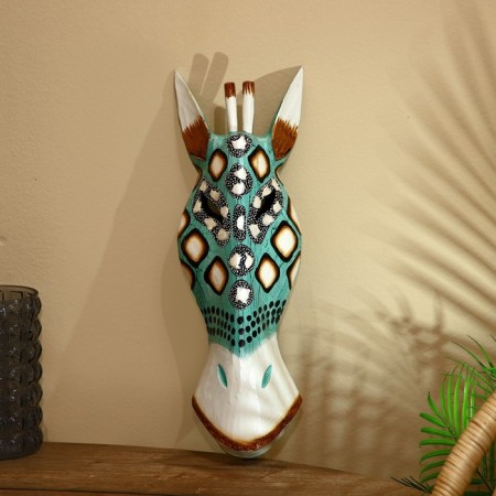 Mask "Zebra" Albezia 50 cm