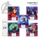 A set of notebooks 10 pieces, 24 sheets in a ruler, cover covering cardboard, avengers