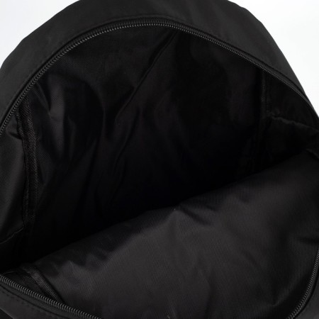 School backpack textile with lacing, black color-7
