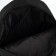 School backpack textile with lacing, black color