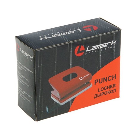 A hole with a ruler of 20 sheets, Lamark Metallic, Orange-1