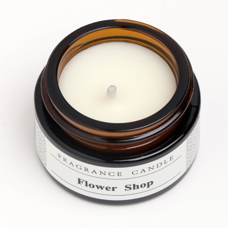 Aromatic candle in the bank "Flower shop Bobby", 12 g-3