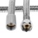 Shower hose Accoona A383, 150 cm, stretching, chrome