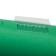 A4 hanging folders (350x240 mm) up to 80 liters, set 10 pcs., Green, cardboard, Staff, 270929