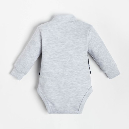 Body crumb I am "Crown costume", blue/gray, height 86-92 cm-6