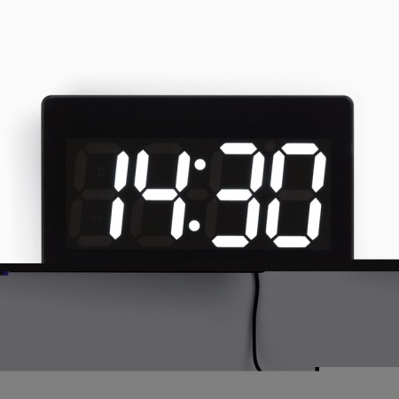 Electronic wall clock, desktop "Solomon", with an alarm clock, 15.5 x 23.5 cm-3