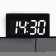 Electronic wall clock, desktop "Solomon", with an alarm clock, 15.5 x 23.5 cm