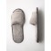 Women's slippers open nose, size 39-41, color gray color