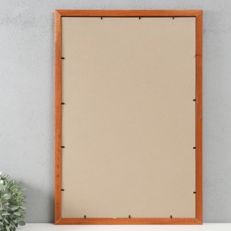Photo frame wood 40x60 cm, walnut (2501) (plastic screen)-2