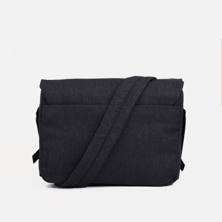 Male bag, Medvedkovo, dark gray color-4