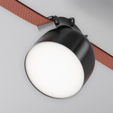 Lumber of the suspended Technical TR124B-12W4K-B, 12W, 10x10x10.7 cm, LED, 880LM, 4000K, black color black