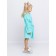 Baby robe, height 122 cm, mint color