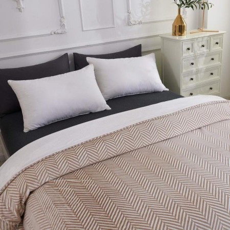 Florence bedspread, size 160x220 cm, coffee color-2