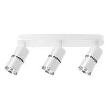 The lamp wall-flowing Feron ML1863, IP20, GU10, 3x35 W, 380x55x165 mm, white/chrome color