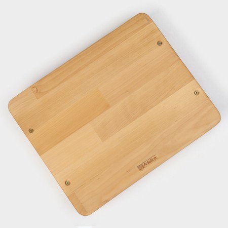 ADELICA barbecue board "3 skewers", 30 × 24 × 1.8 cm, array of birch-9