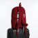 School backpack of textiles on lightning, Fulldorn, 3 pockets, burgundy color
