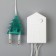 Garland “thread” 5 m, IP20, transparent thread, 50 LED, green glow, 8 modes, 220 V