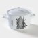 Cylindrical pan, 2.9 liters, induction, metal cover, MIX drawing
