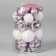 A set of jewelry plastic 21 pcs "Isabelle" cones, D-3 and 4.5 cm, white lilac