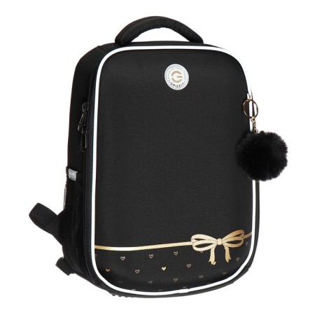 Frame saturan, 37 x 26 x 16 cm, Grizzly, + keychain, black/gold-1