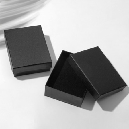 Gift box for the “minimal” set, 7 × 9 cm, black color-1
