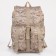 Tourist backpack, 55 liters, cord department, 3 outer pockets, ZFTS, beige color