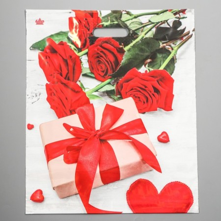 Package "Date", plastic with a cut pen, 38x45 cm, 60 μm