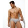 Panties Slips men's Omsa 3224, size 54, color Grigio Chiaro melange