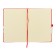 Sketchmarker sketchbook, 210 x 300 mm, 80 sheets, solid leather cover, red, block 140 g/m2
