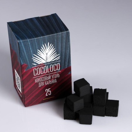 Coal COCO LOKO (cocolo) 72 cubes, 25 mm