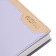 Dated 2025 diary, A5, 176 sheets of Escalada, a solid cover made of artificial leather, foil embossing, liesse, cream block 70 g/m2, lilac